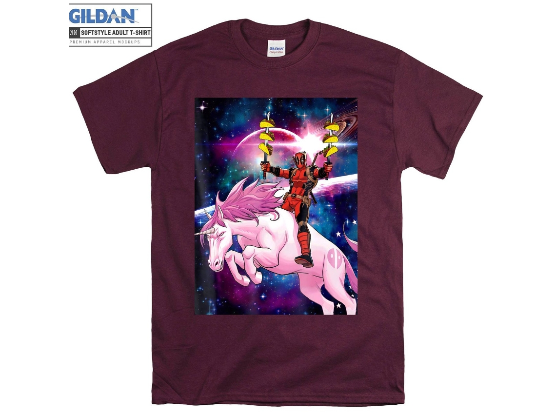 T-shirt Rockinstone Marvel Deadpool Space(m)