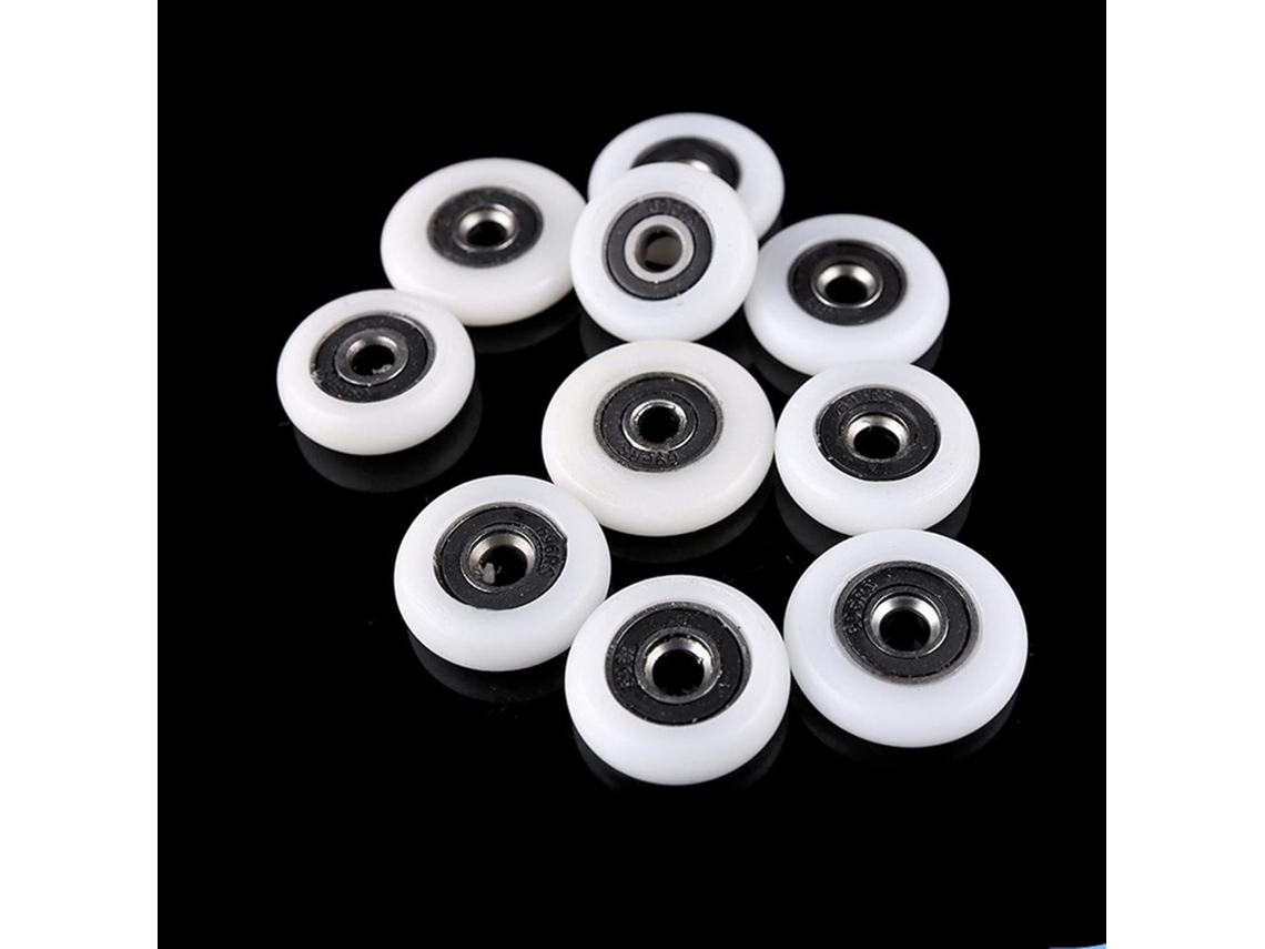Conjunto De 8 Roletes De Plástico Com, (cor: S260-8 Peças, Tamanho: 27 Mm)