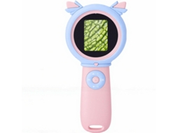 Microscópio Digital Infantil, Ecrã De 2 Polegadas, Ampliação De 1000x