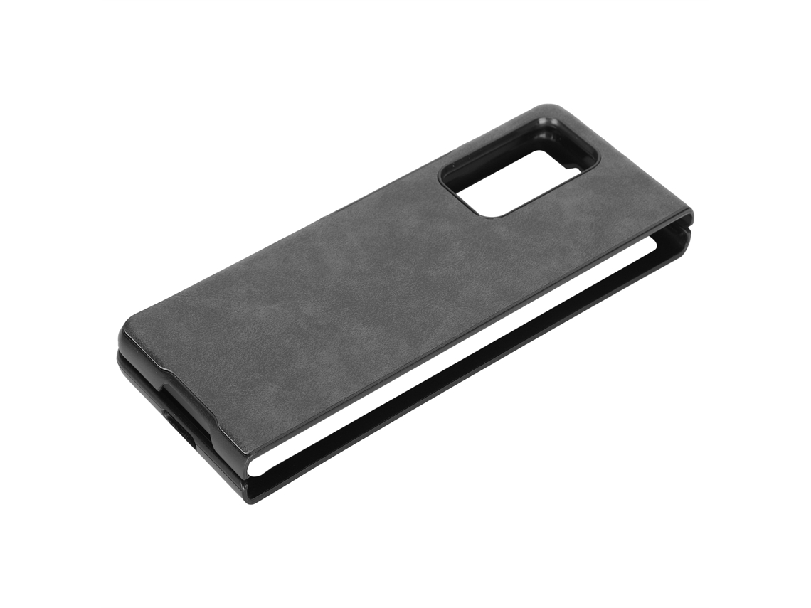 Capa de telefone Samsung Galaxy Z Fold 2 de couro com proteção antichoque EOOCOO