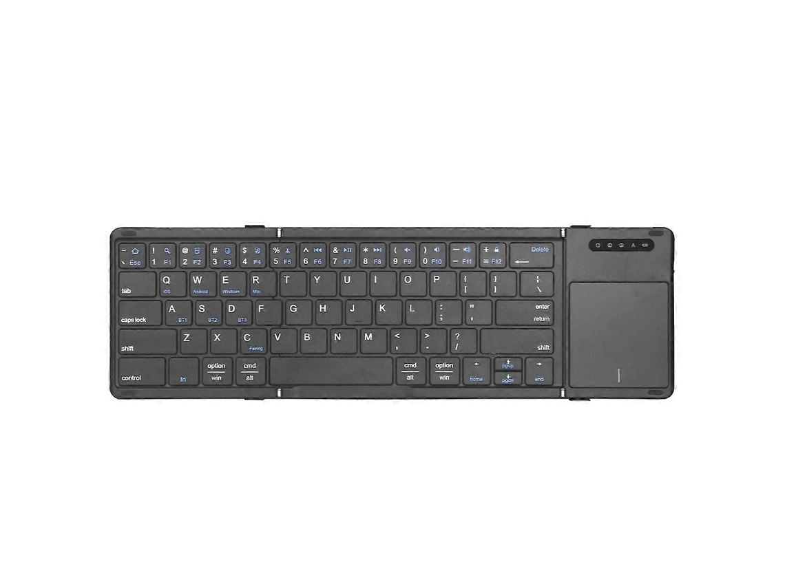 Teclado Bluetooth Dobrável TAISHENGDA, multilíngue, compatível com tablets e PCs