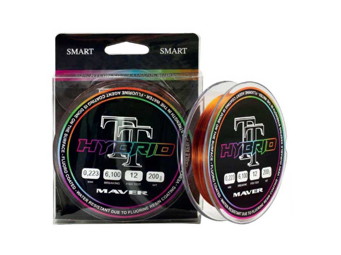 Fluorocarbono Tt Hybrid 200 M Transparente 0.200 Mmmaver