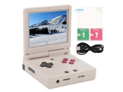 Console de Jogos Portátil, Flip Portátil, 3.5 Polegadas Retro EOOCOO