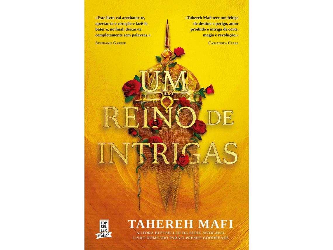 Livro Um Reino de Intrigas de Tahereh Mafi (Português)