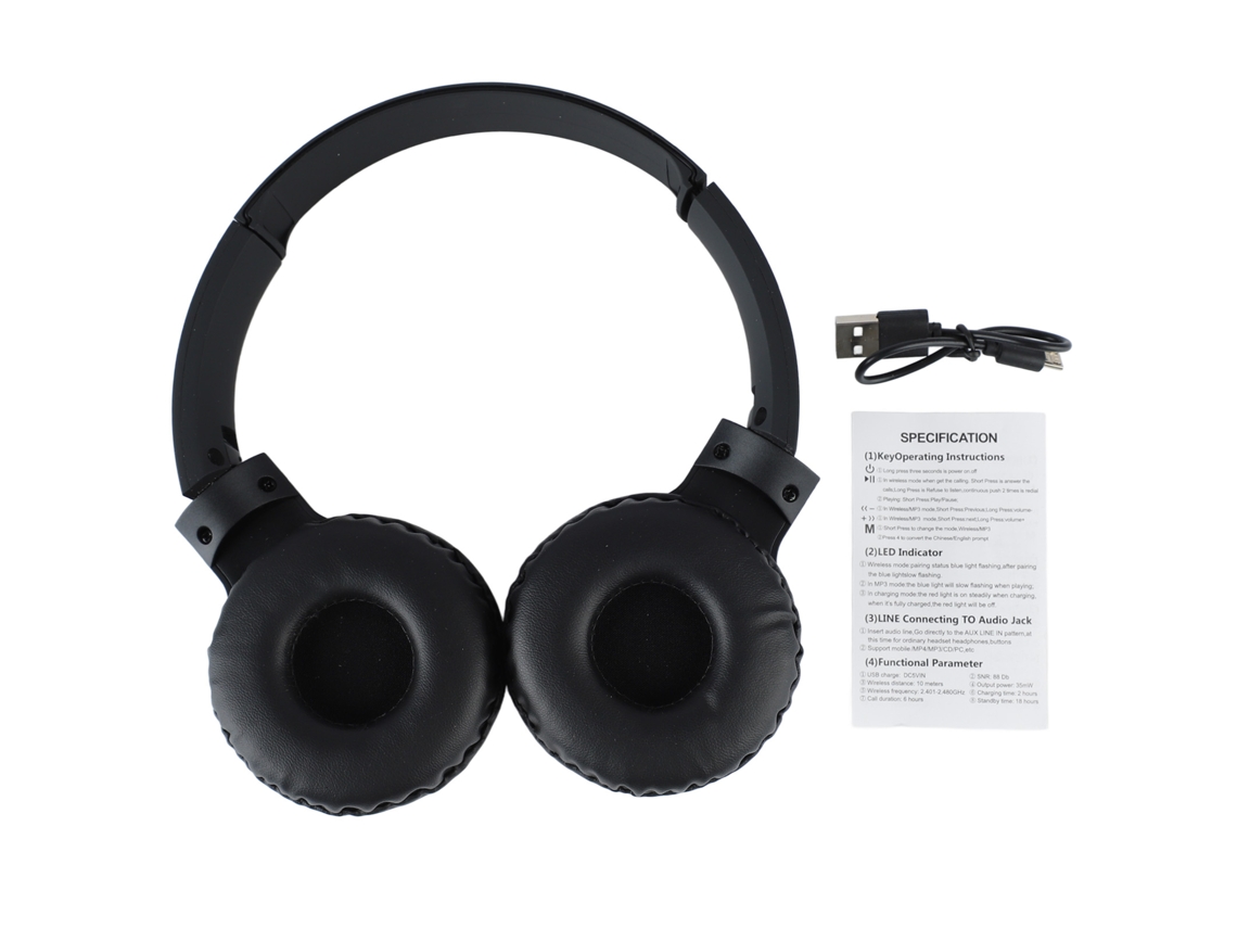 Aetheria fone de Ouvido Bluetooth Sem Fio Hifi Estéreo Bass Profundo Supra auricular para Esportes Jogos Diário