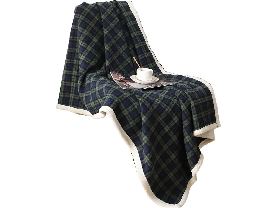 Manta de Flanela Macia e Quente Syjym para Cama Natal, Ideal para Quarto, Sala de Estar
