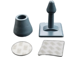 Protetor De Piso Silencioso Silicone Com Ventosa Porta