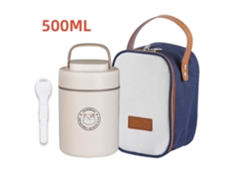 Lurelia Bolsa Térmica 500ml Para Almoço Isolado Portátil Dobrável