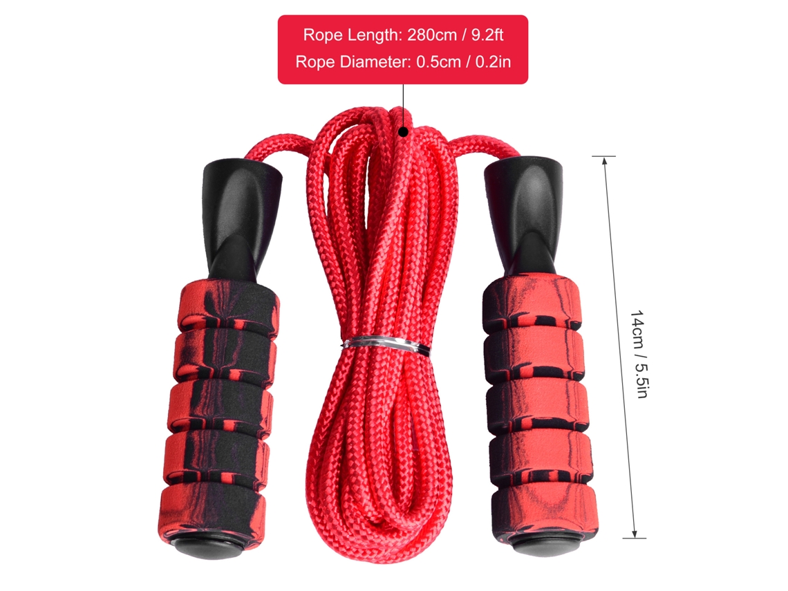 Corda De Pular Ajustável Para Fitness Esportiva Homens Mulheres Crianças Speed Rope