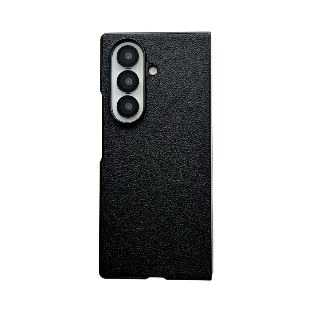 Capa De Celular 2 Em 1 Em Couro Pu Texturizado Premium (galaxy Z Fold3 5g), Estilo Executivo, Resistente A Quedas.
