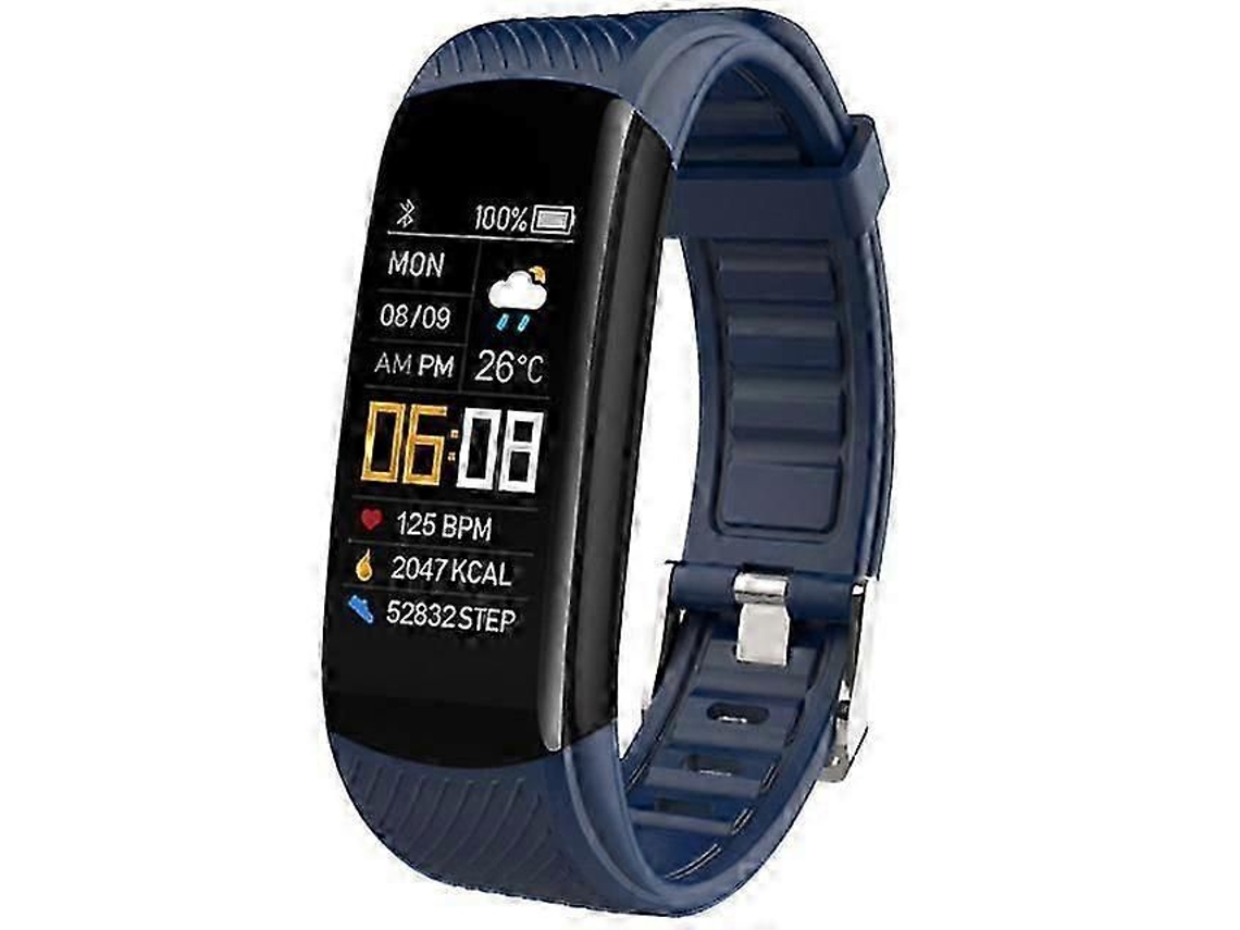 Pulseira de Fitness Pedômetro Medição Pressão Arterial Relógio Inteligente Monitor Frequência Cardíaca Re Lógio Rastreador Saúde À Pro GOKOCO