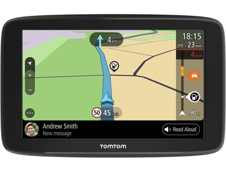 Sistema de Navegação 6'' TOMTOM Go Basic — Mapa Europa | 45 países | 1h de autonomia
