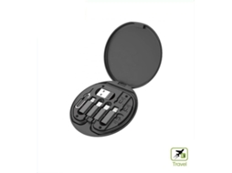 Cu287 Kit De Cabo De Carregamento Multifuncional 10 Em 1 Para Viagens