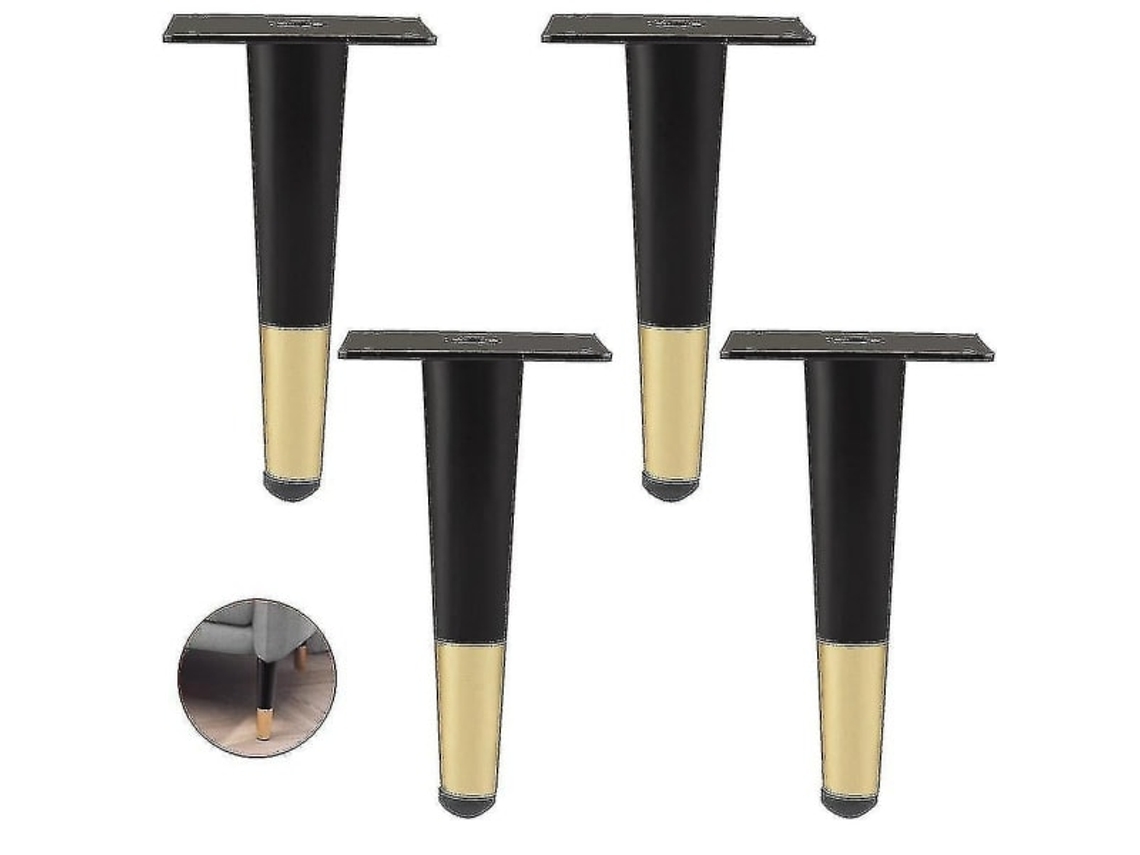 Pés Para Móveis, Em Metal, 10 Cm, Para Mesas, Sofás, Camas