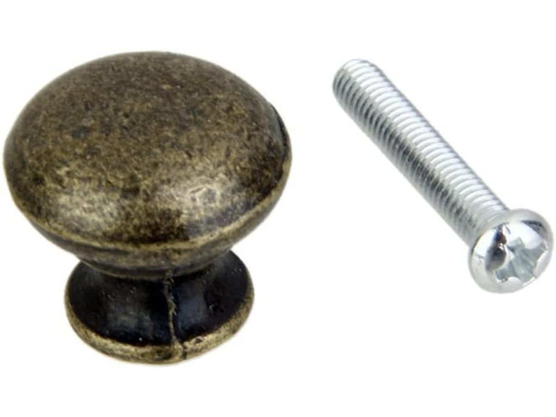 Conjunto De 6 Puxadores Armário Vintage Em Formato Cogumelo Da Gatuida, Estilo Retrô, Para Gavetas E Armários De Cozinha