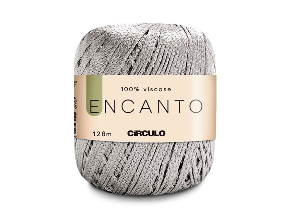 Fio De Crochet Círculo Encanto 100g Aluminio 8473