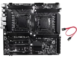 Placa mãe Compatível com Processadores Duplos E5 2678 V3 2676 SFUSHOS