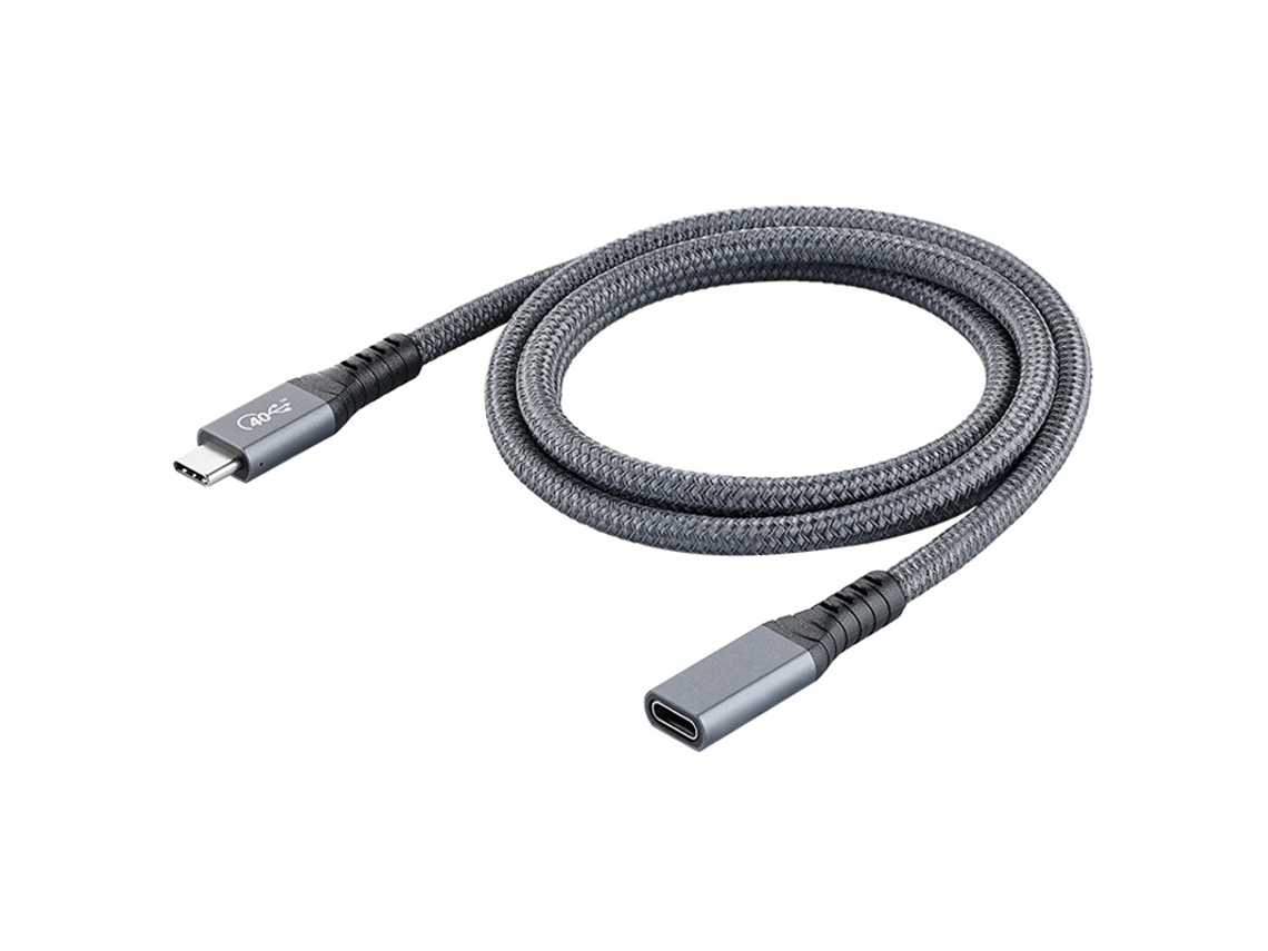 Cabo extensor USB4 40Gbps, 1m, 240W, 8K, para Thunderbolt 4, Macbook, dock HEXINYIGJLY