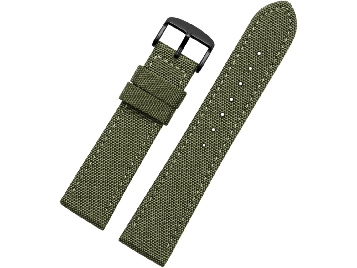 Pulseira de couro de 22 Mm de alta qualidade fácil resistente à água com fivela de aço inoxidável durável | S/MARCA