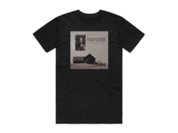 Woody Guthrie Dusty Bowl Ballads Album Cover T-shirt Black Rockinstone Size-xxxl