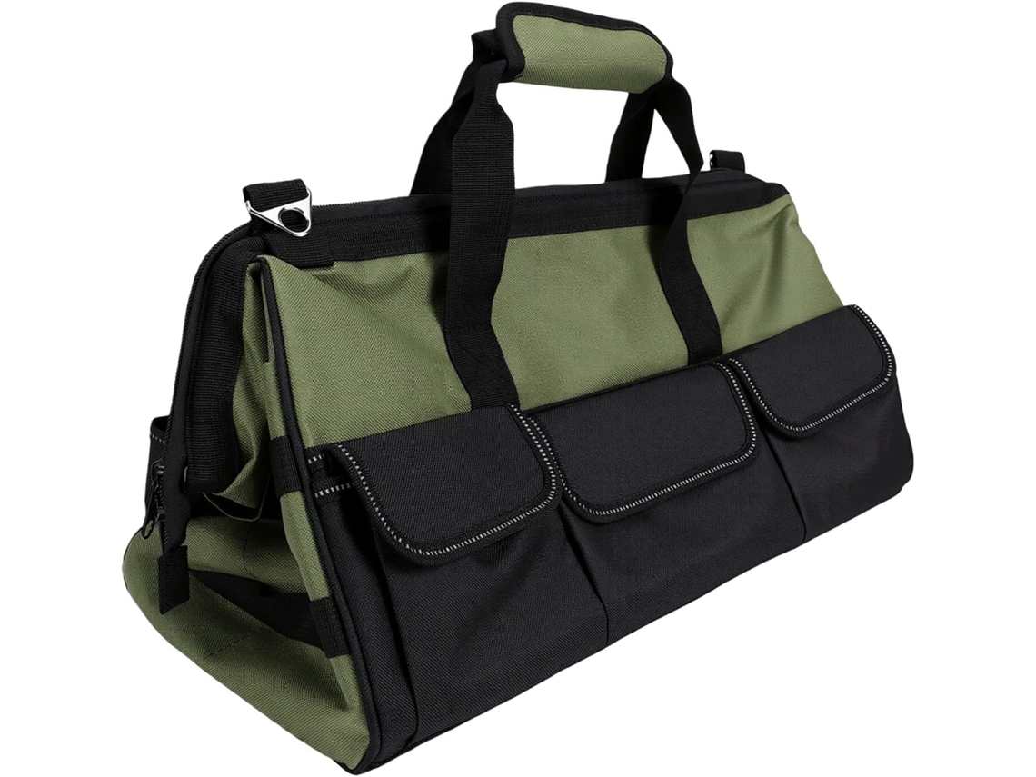Bolsa Para Ferramentas Fafeicy De 18, 7 Polegadas, Resistente, Com 25 Bolsos, Em Tecido Oxford Resistente À Água