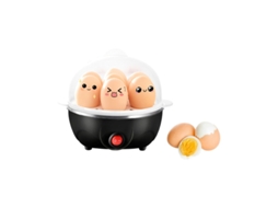 Mini Cozedor De Ovos Multifuncional Doméstico Preto