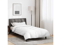 Vidaxl Edredom 2-em-1 Branco 155 X 220 Cm Pena