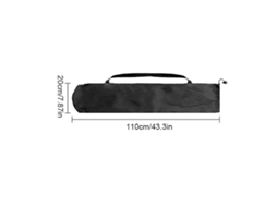 Bolsa de Transporte para Cadeira Dobrável de Camping 110x20cm AQUAFORGE