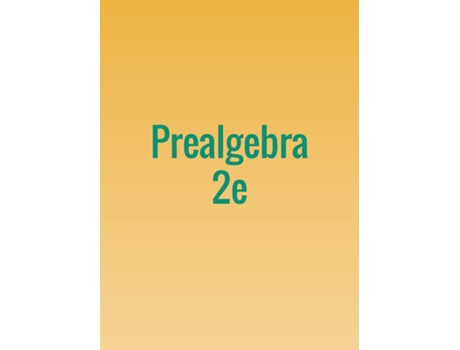 Livro Prealgebra 2e De Marecek, Lynn Et Al. (inglês)