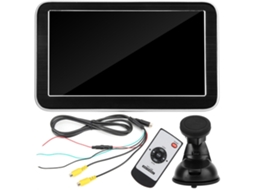 Câmera De Monitoramento De Reversão Para Veículos Com Display Hd De 7 Polegadas (com Bateria E Função De Controle Remoto)