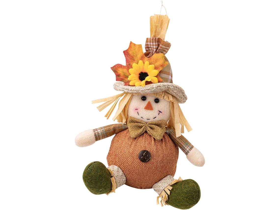 Espantalho Esférico Para Pendurar, Decoração De Outono Para Casa E Palco, Presente Festivo.
