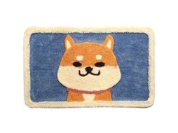 2026 alfombra de Baño Linjou Cute Dog, Algodón Microfibra Suave, Absorbente Y Antideslizante, Lavable a Máquina