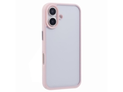 Capa Para Iphone 16 Tpupc Crystal Clear Back Cover Com Furo Para Cordão Multicolorido