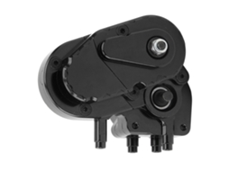 Caixa De Engrenagens De Carro Rc Em Liga De Alumínio Com Engrenagens Metálicas Internas Para Capra Utb 1/10 Preto