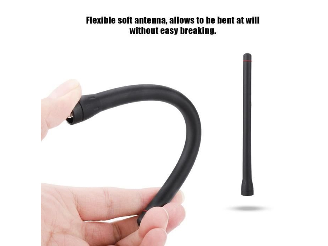 Antena Bel F11 Vhf Para Walkie Talkie Icom Ic F3 F11 F14 F15 F16 F33 16cm Brilvibera