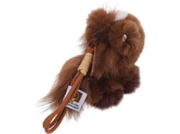 Chaveiro De Cavalo De Pelúcia Fofo, Pingente Macio Para Bolsa E Mochila, Acessório E Feng Shui.