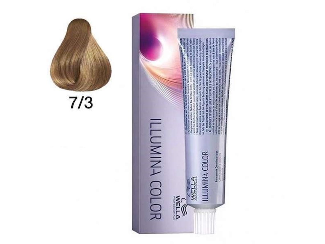 Tinta Illumina color 7/3 wella