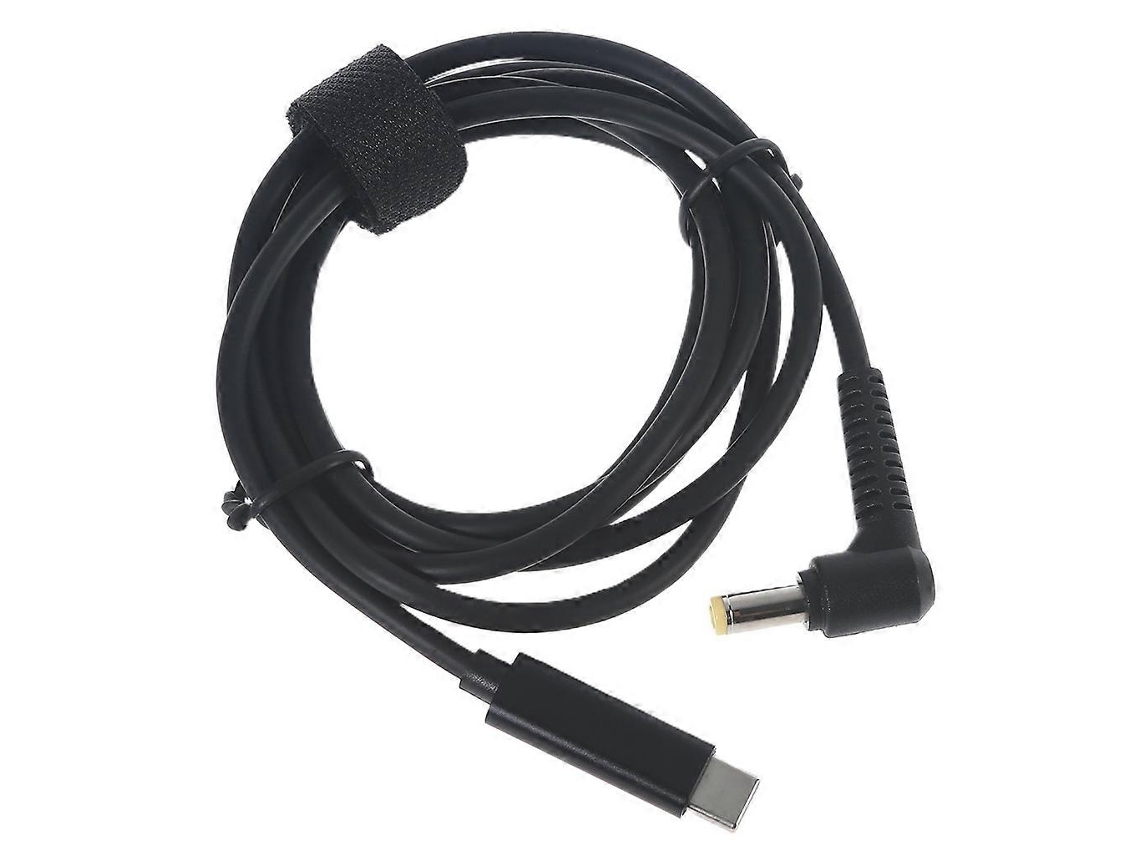 Cabo Usb-c Para Dc 5,5 X 2,5 Mm, Pd 65w, Carregamento Rápido Universal