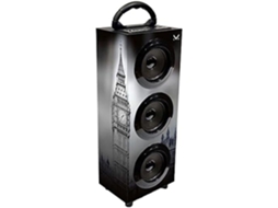 Alto-Falante TS 100BT USB SD AX Sistema de Áudio Bluetooth 3 Alto-Falantes e 1 Subwoofer MAJESTIC