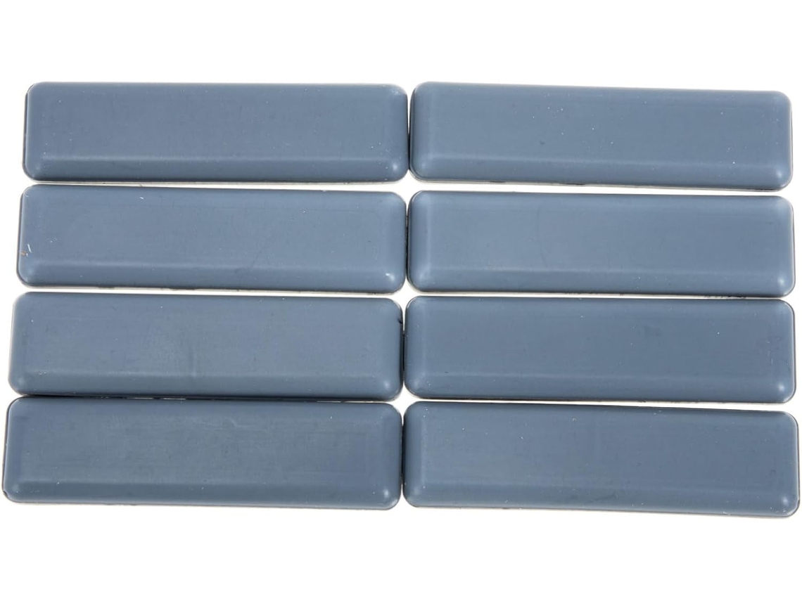 Popetpop Conjunto De 8-protetores Pés Cadeira Antiderrapantes Em Plástico Para Móveis, Proteção Fácil Para O Piso
