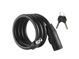 Cadeado De Bicicleta Com Cabo E Chave Anti Roubo Para Bike E Veículo Elétrico