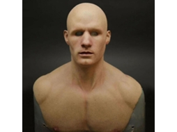Rebe máscara de Latex para Hombre Cabeza Completa Disfraz Fiesta Halloween Carnaval Cosplay