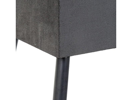 Repousa pés Dekodonia (2 pcs) Veludo Madeira MDF Loft