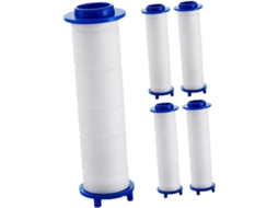 Filtros De Chuveiro Substituíveis, Em Formato De T, 8 Cm, Algodão E Pp, Filtro De Água Pressurizada Gokoco