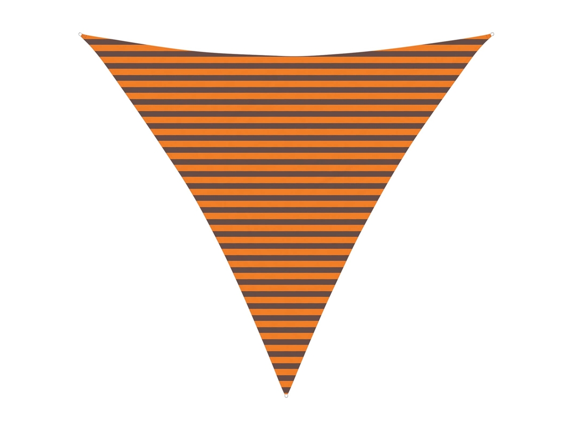Conjunto 1 Sombra De Sol Vidaxl Laranja Poliéster (4,5 X 4,5 X 4,5 M)