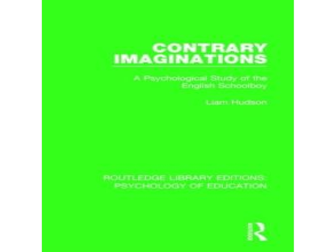 Livro Contrary Imaginations de Liam Hudson (Inglês)