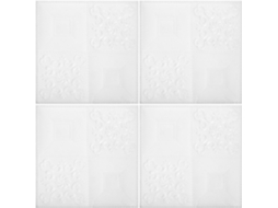 Conjunto De 20 Adesivos De Parede Autoadesivos Com Efeito De Tijolo Para Decoração.
