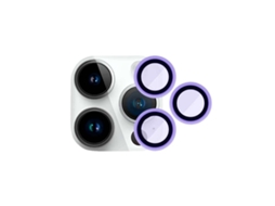 Protetor de Lente Fluorescente Malva para iPhone 14 Pro Max LA CASA DE LAS CARCASAS