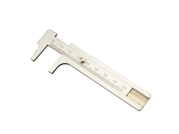 Paquímetro Vernier De 80 Mm Em Latão, Resistente À Ferrugem E Não Magnético.