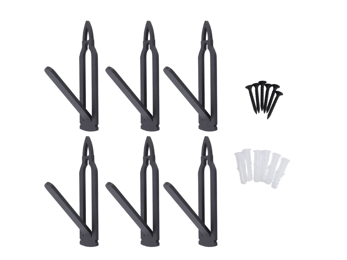 Suporte de Parede para Caveira Europeia 6pcs para Animais Pequenos